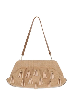 Themoirè Emera clutch bag - Neutrals