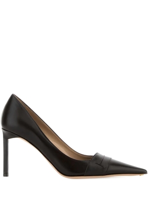 TOM FORD 85mm Eva leather pumps - Black