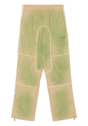 KidSuper gradient-effect trousers - Green