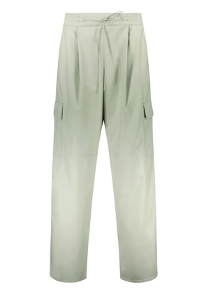 Yves Salomon lambskin cargo pants - Green