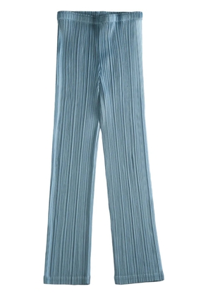 Pleats Please Issey Miyake pleated trousers - Blue