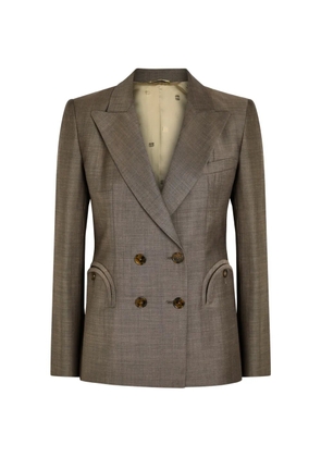 Blazé Milano double-breasted tailored jacket - Brown