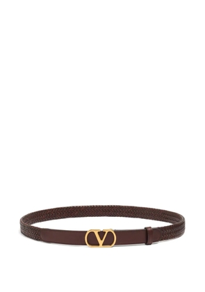 Valentino Garavani VLogo Signature belt - Brown