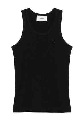 Coperni organic cotton tank top - Black