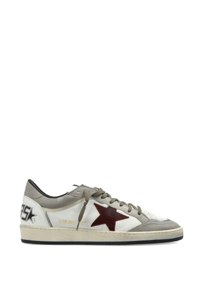 Golden Goose Ballstar lace-up sneakers - White