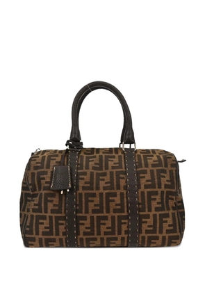 Fendi Pre-Owned 2008 Zucca canvas duffle bag - Brown