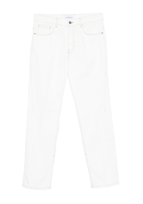 Givenchy contrast-stitching jeans - White