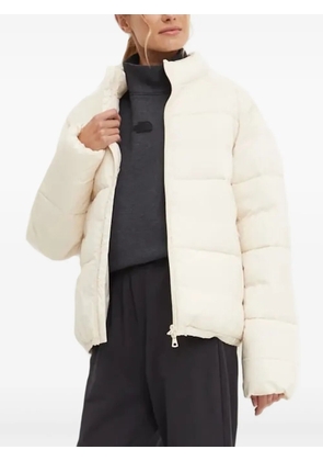 Ea7 Emporio Armani high-neck quilted jacket - White