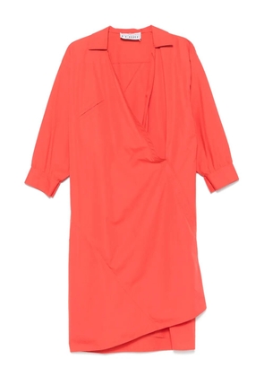 Gianfranco Ferré Pre-Owned 1980s cotton dress - Orange