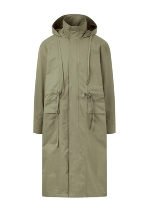 TOMBOY hooded drawstring coat - Green
