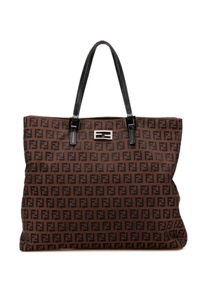 Fendi Pre-Owned 2000-2010 Zucchino Canvas tote bag - Brown