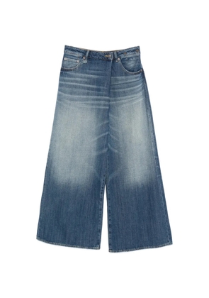 R13 cotton wide-leg jeans - Blue