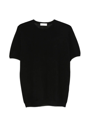 Roberto Collina ribbed T-shirt - Black