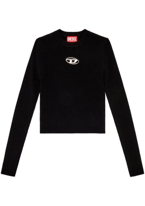 Diesel M-Valary logo-plaque top - Black