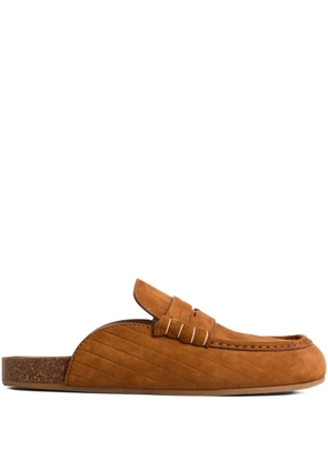 JW Anderson suede mules - 604 CARAMEL