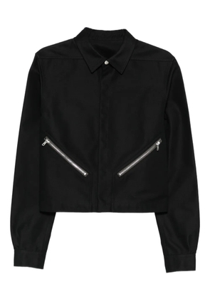 Rick Owens Tour Alice zip shirt jacket - Black