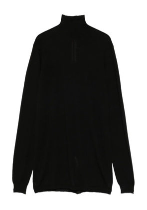 Rick Owens high-neck wool sweater - Black