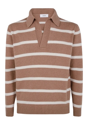 Lardini striped sweater - Neutrals