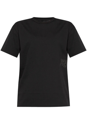 Alexander Wang logo-print cotton T-shirt - Black