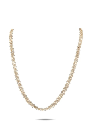 LB Exclusive Briolette diamond-embellishment necklaces - Gold