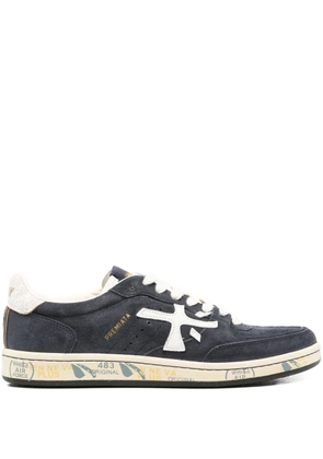 Premiata suede-leather sneakers - Black