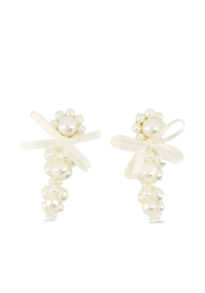 Simone Rocha Petite bow earrings - Gold