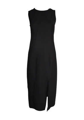 Theory bias-seam midi dress - Black