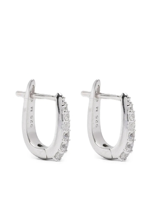 Missoma claw-huggies earrings - Silver