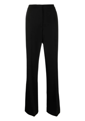 Moschino high-rise straight-leg trousers - Black