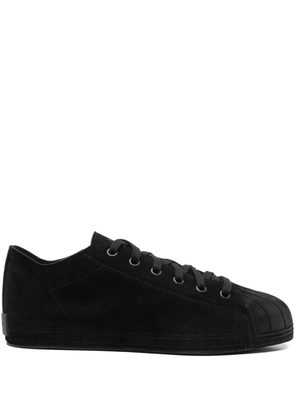 Y-3 suede shell-toe sneakers - Black