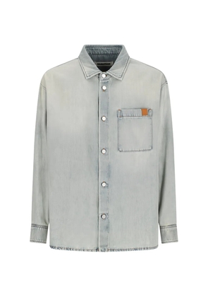 DARKPARK Keanu patch-pocket shirt - Blue