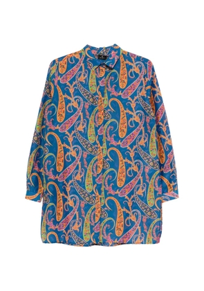 ETRO paisley-print shirt - Blue
