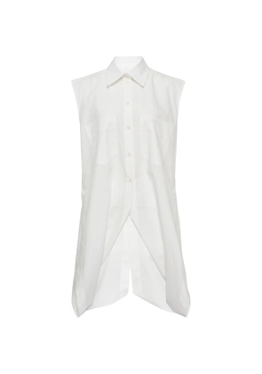 LITKOVSKA sleeveless shirt - White