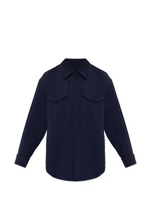Kenzo button flap-pocket shirt - Blue