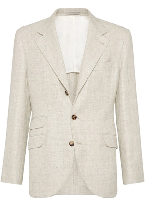 Brunello Cucinelli Cavallo blazer - Neutrals