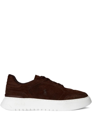Polo Ralph Lauren suede sneakers - Brown