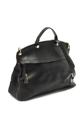 Furla Piper leather tote bag - Black