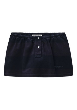 Alexander Wang elasticated-waist miniskirt - Black