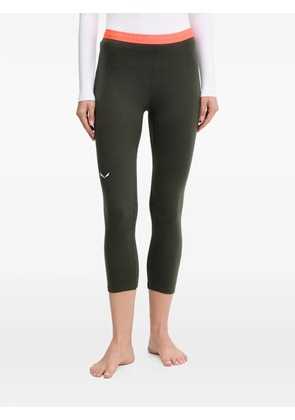 Salewa pattern leggings - Green