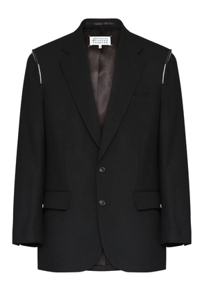 Maison Margiela shoulder-detail blazer - Black