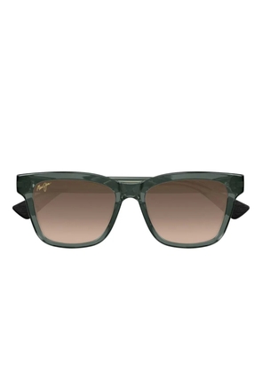 Maui Jim shiny square sunglasses - Green