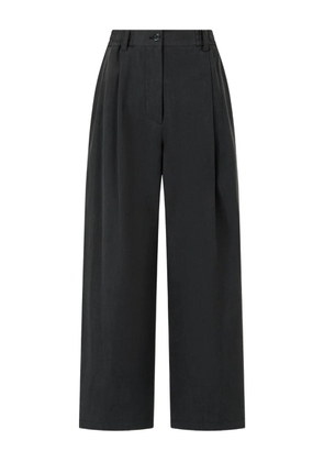 TOMBOY Setup pleated elastic-waist trousers - Black