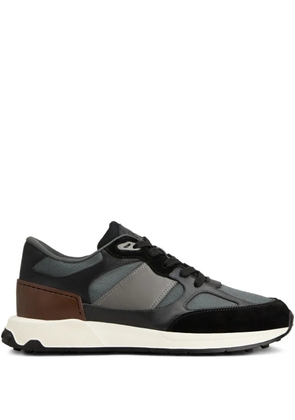 Tod's panelled sneakers - Black