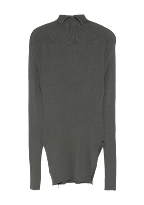 Y's logo-embroidered top - Grey