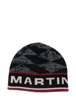 Martine Rose graphic-print beanie - Grey