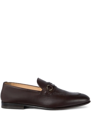 Brunello Cucinelli twist-detail loafers - Brown