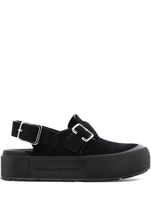 Alexander McQueen platform sole sandals - Black