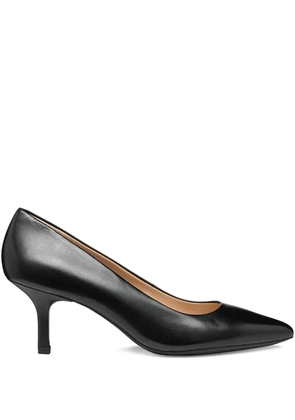 Geox 60mm kleopy calf leather pumps - Black