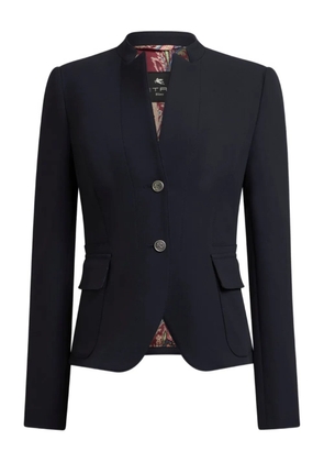 ETRO single-breasted blazer - Black