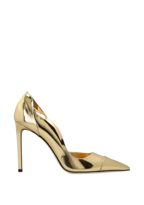 Jimmy Choo Brigitte pointed-toe pumps - Gold
